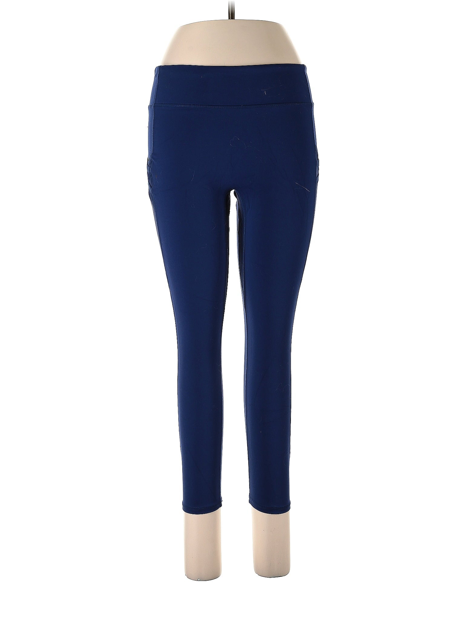 Fabletics Solid Blue Leggings Size M - 56% off